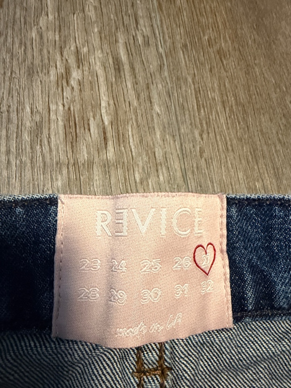 REVICE Two-Tone Patchwork Straight Jeans in Dark and Light Blue - Picture 2 of 9
